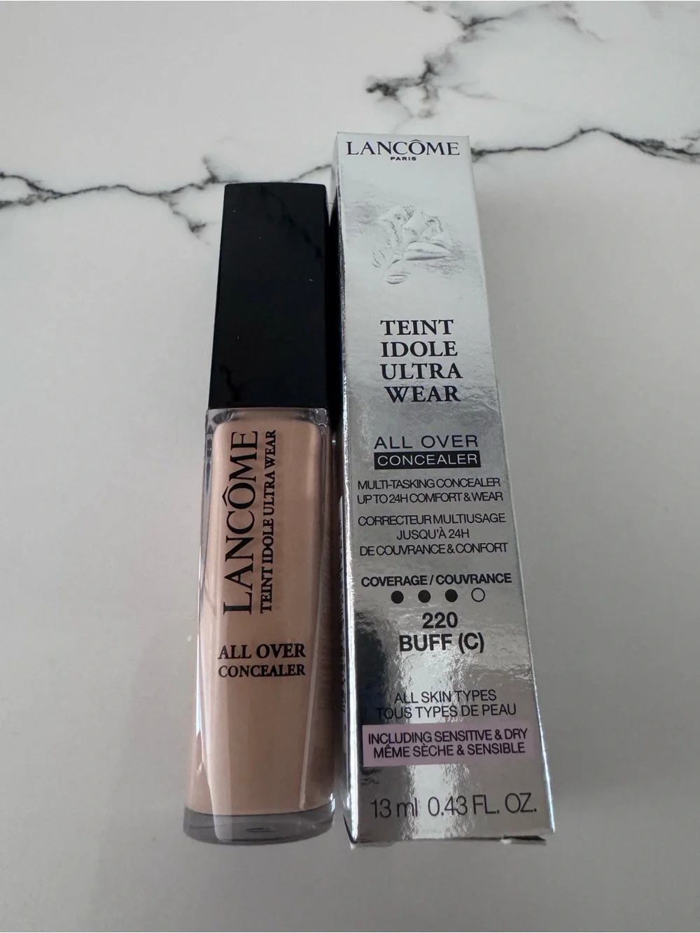 Lancôme Teint Idole Ultra Wear All Over Concealer - Buff (220) Beige